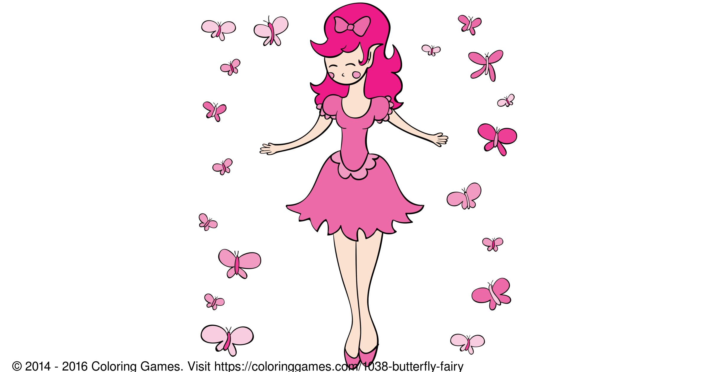 fairy coloring pages games - photo #34
