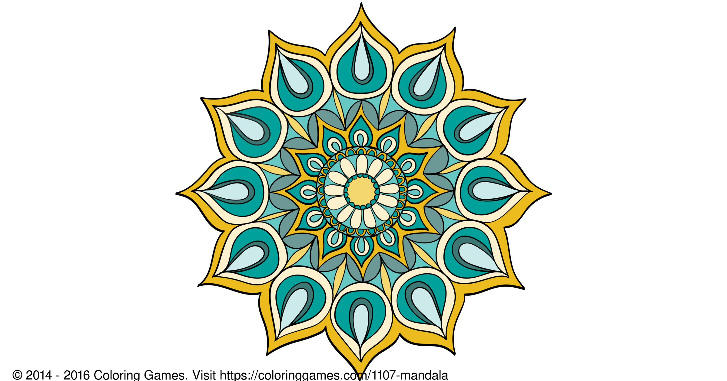 Download Mandala - Coloring Games and Coloring Pages