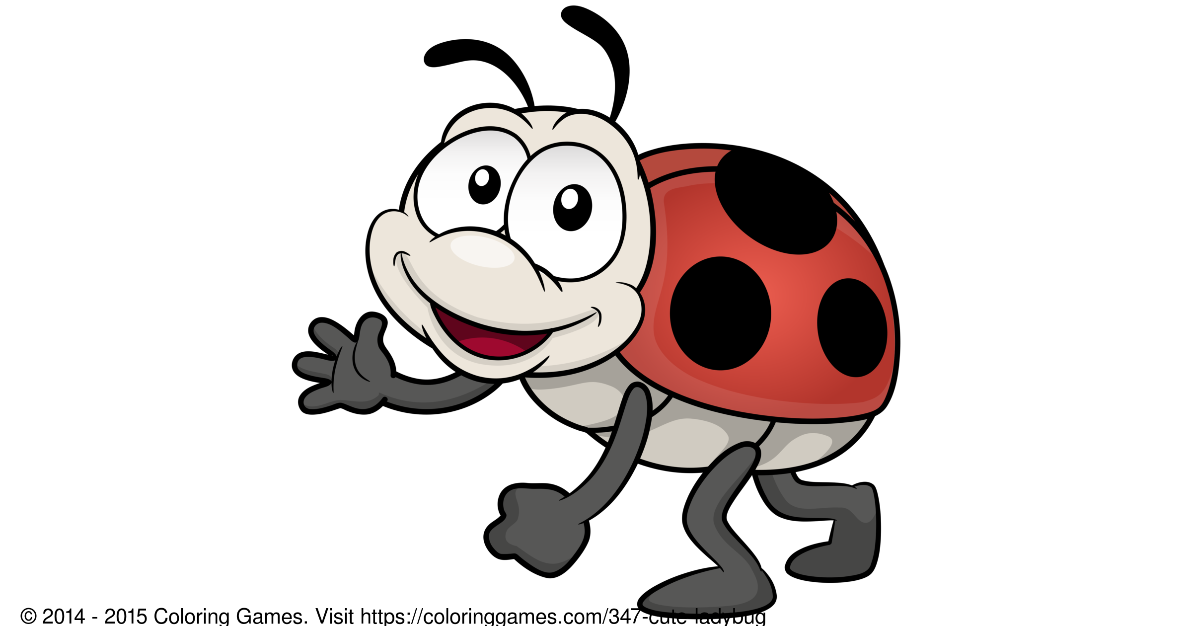  Cute  Ladybug  Coloring  Games and Coloring  Pages