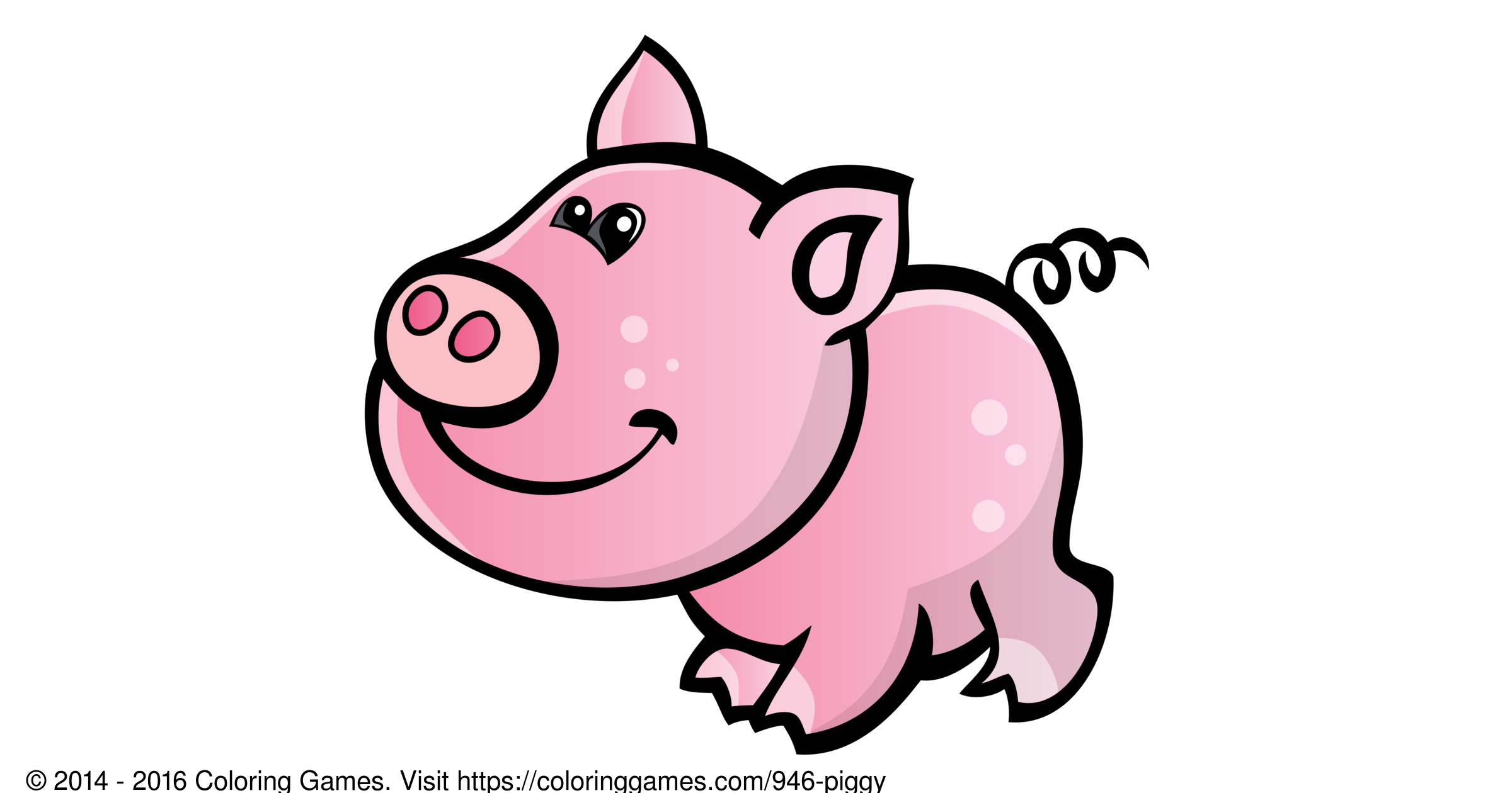 Piggy - Coloring Games and Coloring Pages
