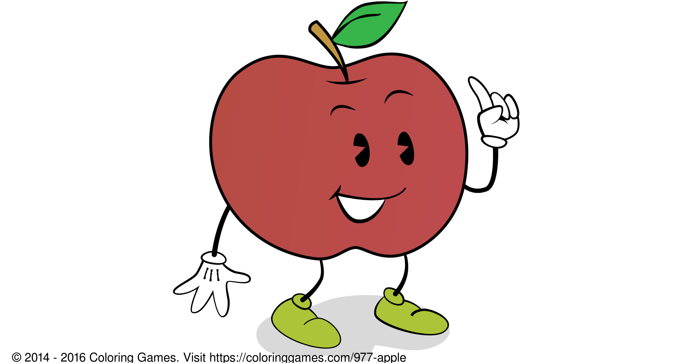 Apple - Coloring Games and Coloring Pages